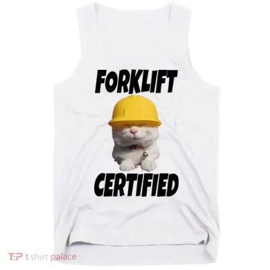 Forklift Certified Cat Tank Top
