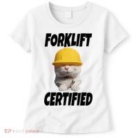 Forklift Certified Cat Women's T-Shirt thumb 0