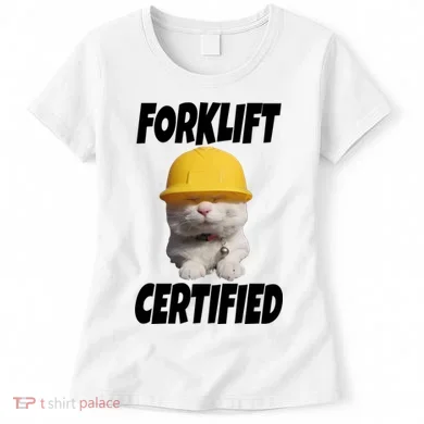 Forklift Certified Cat Women's T-Shirt