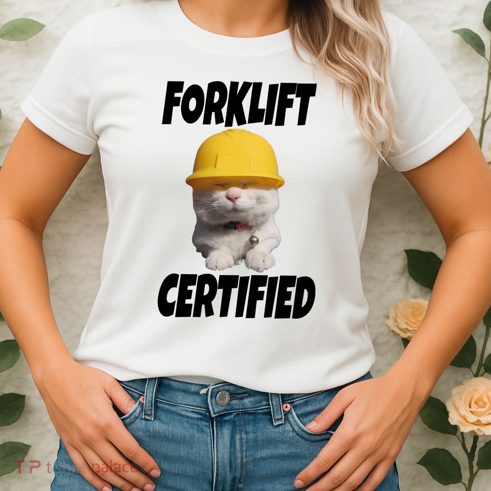 Forklift Certified Cat Women's T-Shirt
