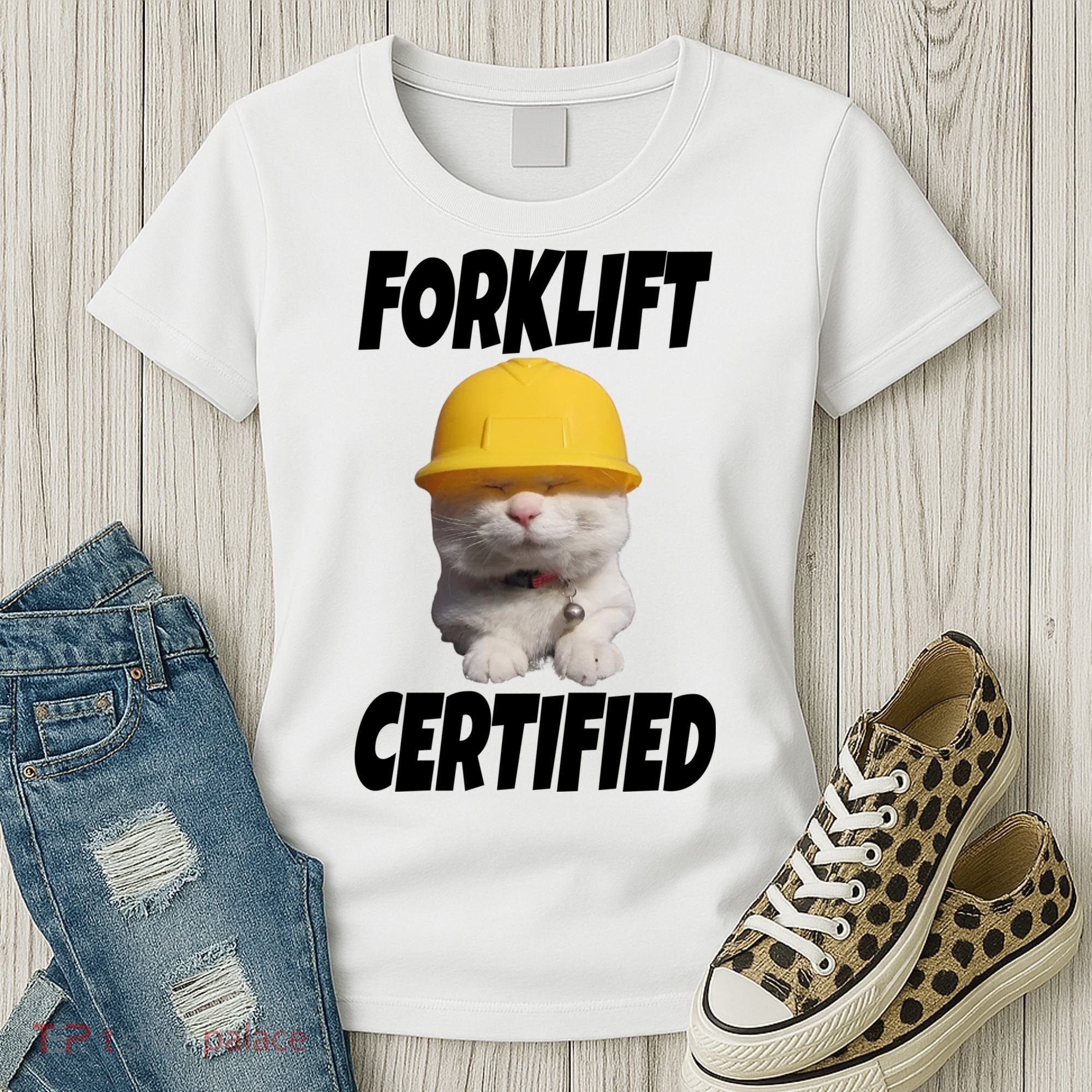 Forklift Certified Cat Women's T-Shirt