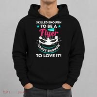 Funny Cheer Cheerleader Skilled Enough To Be A Flyer Coach Gift Hoodie thumb 0
