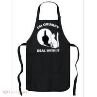 Funny Cat Cat Shadow IM Grumpy Deal With It Apron thumb 0