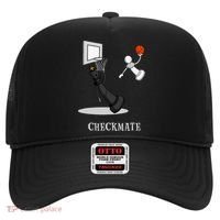 Funny Checkmate Chess Basketball Game Board King Pawn Piece Hat thumb 0