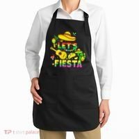 Funny Cinco De Mayo Mexican Guitar Cactus Lets Fiesta Apron thumb 2