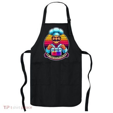 Funny Chief DonT Mess With My Emulsion Molecular Gastronomy Apron
