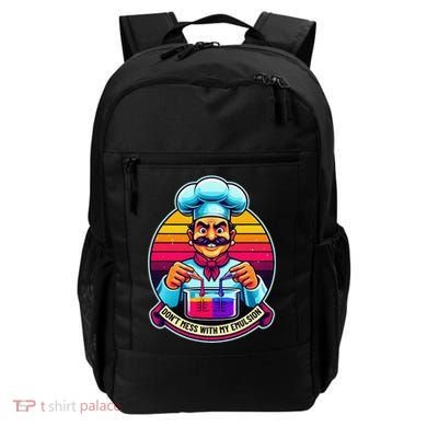 Funny Chief DonT Mess With My Emulsion Molecular Gastronomy Backpack
