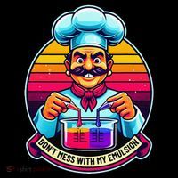 Funny Chief DonT Mess With My Emulsion Molecular Gastronomy Bucket Hat thumb 4