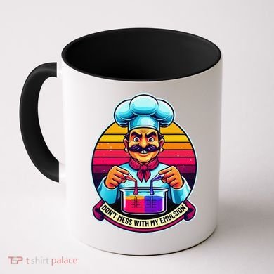 Funny Chief DonT Mess With My Emulsion Molecular Gastronomy Coffee Mug