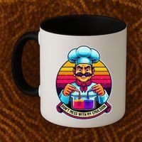 Funny Chief DonT Mess With My Emulsion Molecular Gastronomy Coffee Mug thumb 2