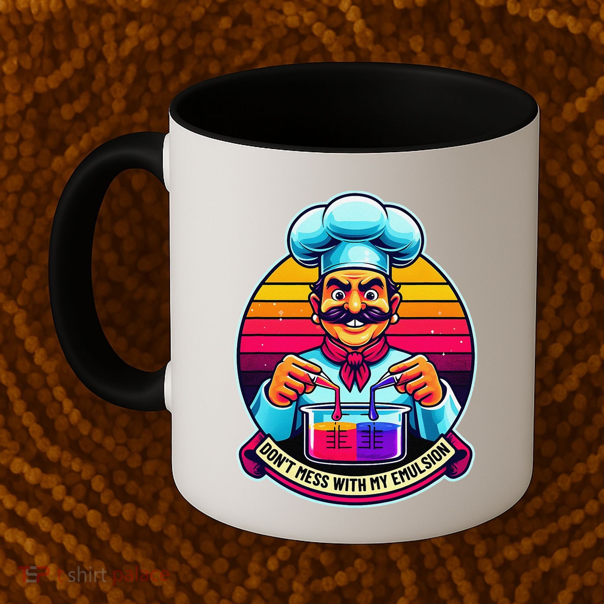 Funny Chief DonT Mess With My Emulsion Molecular Gastronomy Coffee Mug