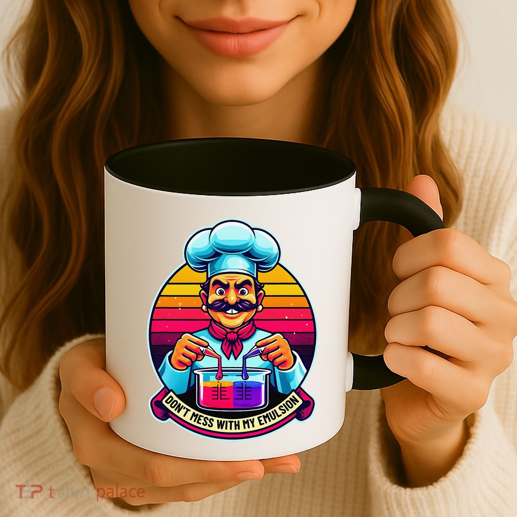 Funny Chief DonT Mess With My Emulsion Molecular Gastronomy Coffee Mug