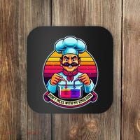 Funny Chief DonT Mess With My Emulsion Molecular Gastronomy Coaster thumb 0