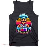 Funny Chief DonT Mess With My Emulsion Molecular Gastronomy Tank Top thumb 0