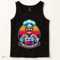Funny Chief DonT Mess With My Emulsion Molecular Gastronomy Tank Top thumb 2