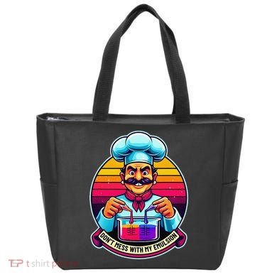 Funny Chief DonT Mess With My Emulsion Molecular Gastronomy Tote Bag