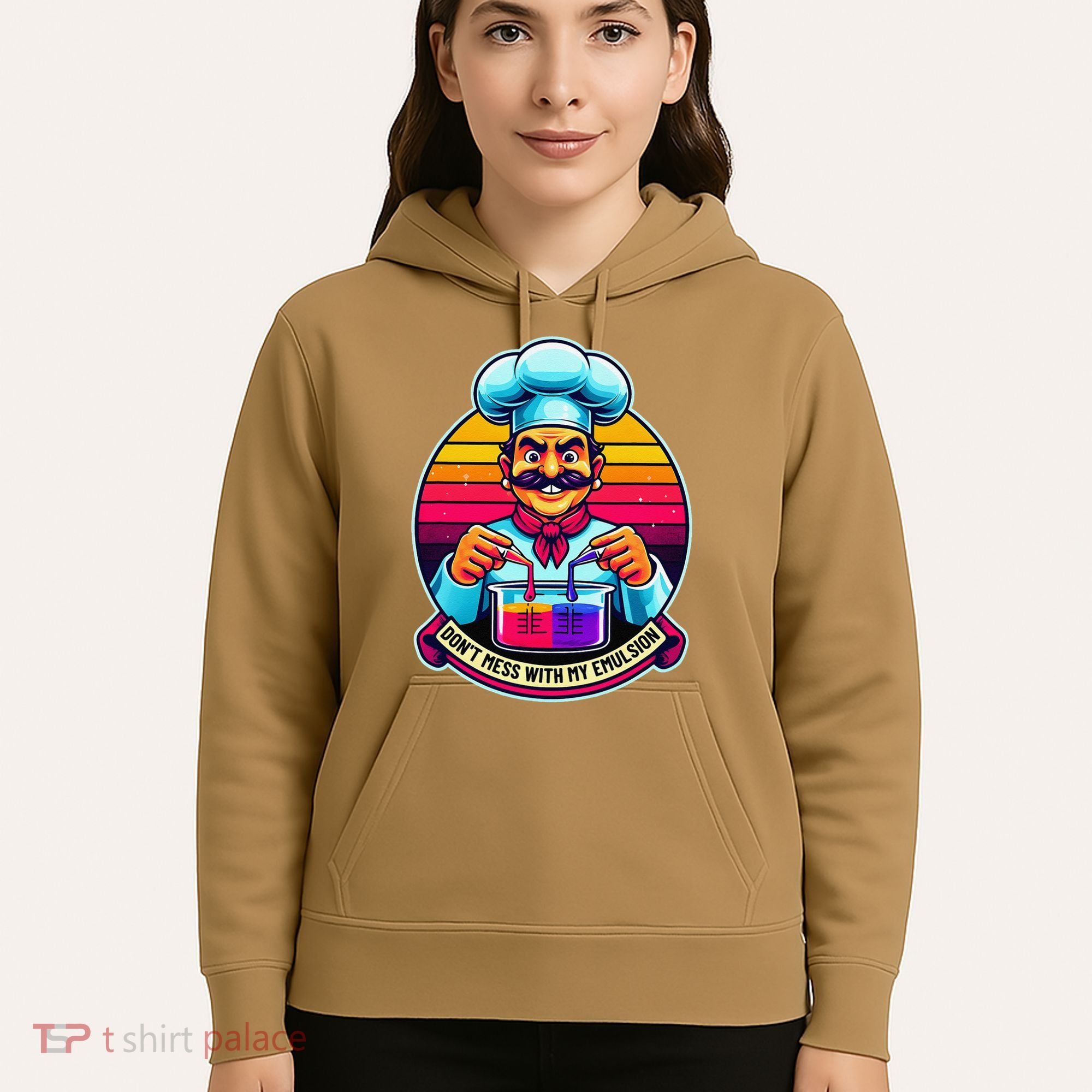 Funny Chief DonT Mess With My Emulsion Molecular Gastronomy Hoodie