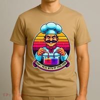 Funny Chief DonT Mess With My Emulsion Molecular Gastronomy T-Shirt thumb 3