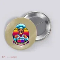 Funny Chief DonT Mess With My Emulsion Molecular Gastronomy Button thumb 0