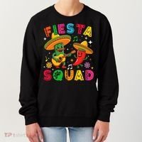 Funny Cinco De Mayo Fiesta Squad Mexican Matching  Women's Sweatshirt thumb 0