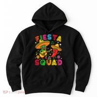 Funny Cinco De Mayo Fiesta Squad Mexican Matching  Hoodie thumb 0