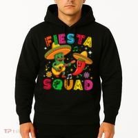 Funny Cinco De Mayo Fiesta Squad Mexican Matching  Hoodie thumb 2