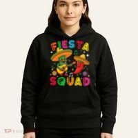 Funny Cinco De Mayo Fiesta Squad Mexican Matching  Hoodie thumb 5