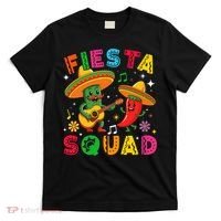 Funny Cinco De Mayo Fiesta Squad Mexican Matching  T-Shirt thumb 0