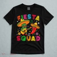 Funny Cinco De Mayo Fiesta Squad Mexican Matching  T-Shirt thumb 5