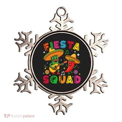Funny Cinco De Mayo Fiesta Squad Mexican Matching  Ornament