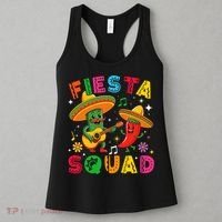 Funny Cinco De Mayo Fiesta Squad Mexican Matching  Women's Tank Top thumb 3