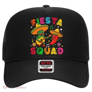 Funny Cinco De Mayo Fiesta Squad Mexican Matching  Hat