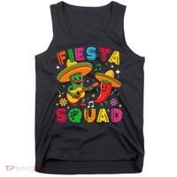 Funny Cinco De Mayo Fiesta Squad Mexican Matching  Tank Top thumb 0