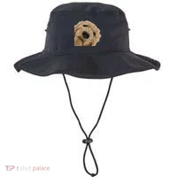 Funny Curious Dog Labradoodle Bucket Hat thumb 0