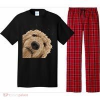 Funny Curious Dog Labradoodle Pajama Set thumb 0