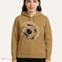 Funny Curious Dog Labradoodle Hoodie thumb 5