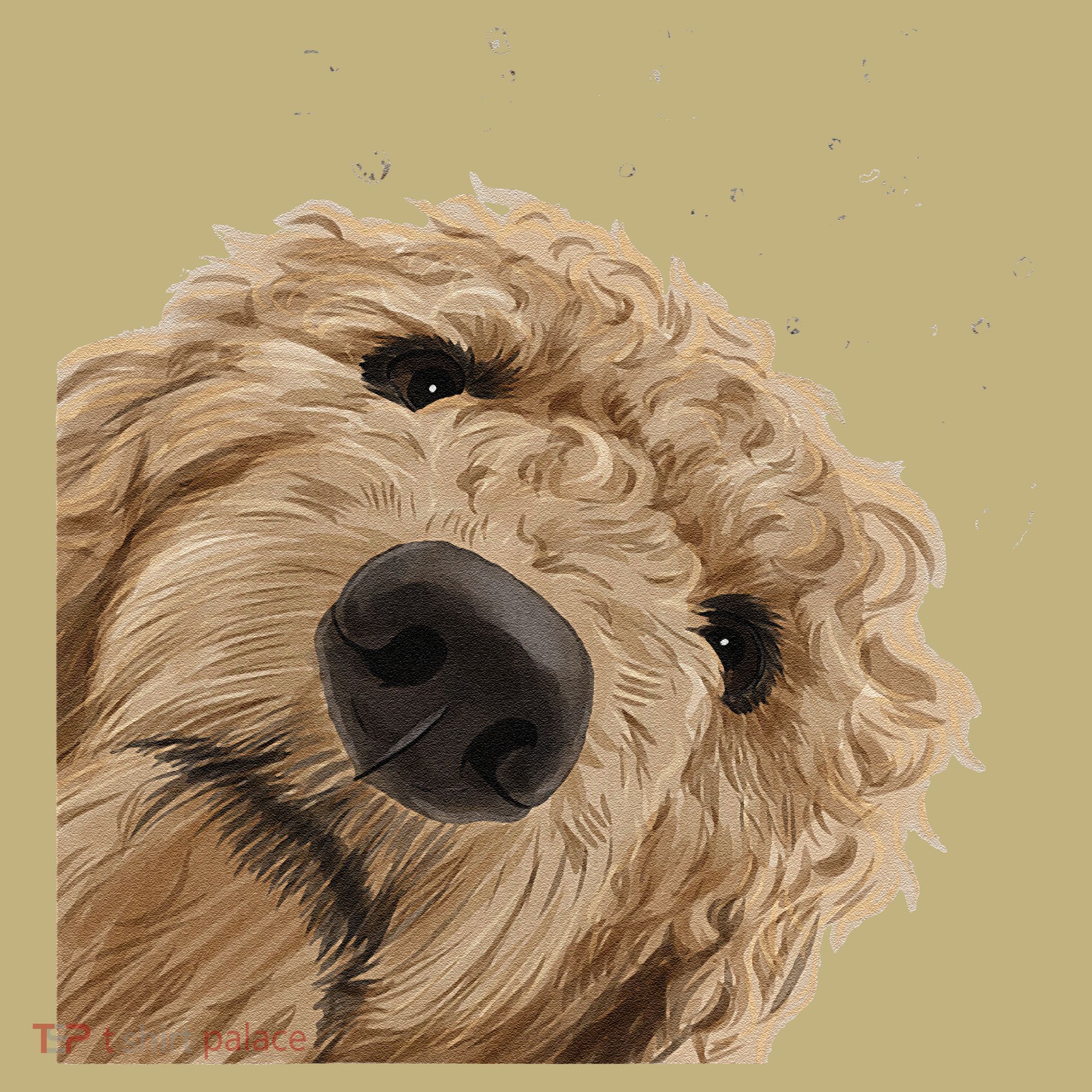 Funny Curious Dog Labradoodle Hoodie