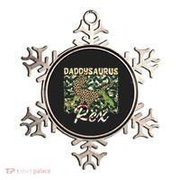 Funny Camo Daddysaurus Rex Gift Ornament thumb 0