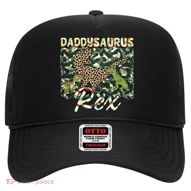 Funny Camo Daddysaurus Rex Gift Hat