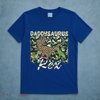 Funny Camo Daddysaurus Rex Gift T-Shirt thumb 5