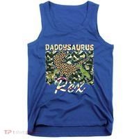 Funny Camo Daddysaurus Rex Gift Tank Top thumb 0
