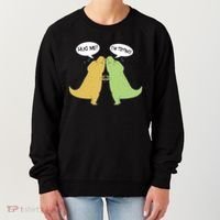 Funny Cute Dinosaur Trex Hug Me I'm Trying Women's Sweatshirt thumb 0