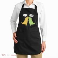 Funny Cute Dinosaur Trex Hug Me I'm Trying Apron thumb 2