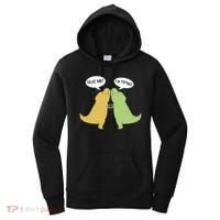 Funny Cute Dinosaur Trex Hug Me I'm Trying Women's Hoodie thumb 0