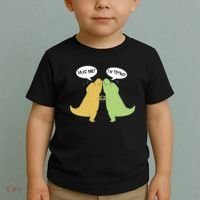 Funny Cute Dinosaur Trex Hug Me I'm Trying Toddler T-Shirt thumb 2