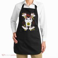 Funny Cat Dan Da Dan Gift Exclusive Apron thumb 2