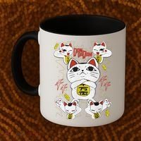 Funny Cat Dan Da Dan Gift Exclusive Coffee Mug thumb 2