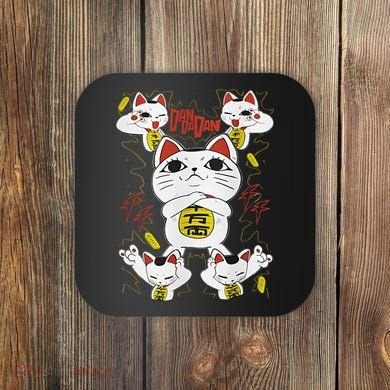 Funny Cat Dan Da Dan Gift Exclusive Coaster