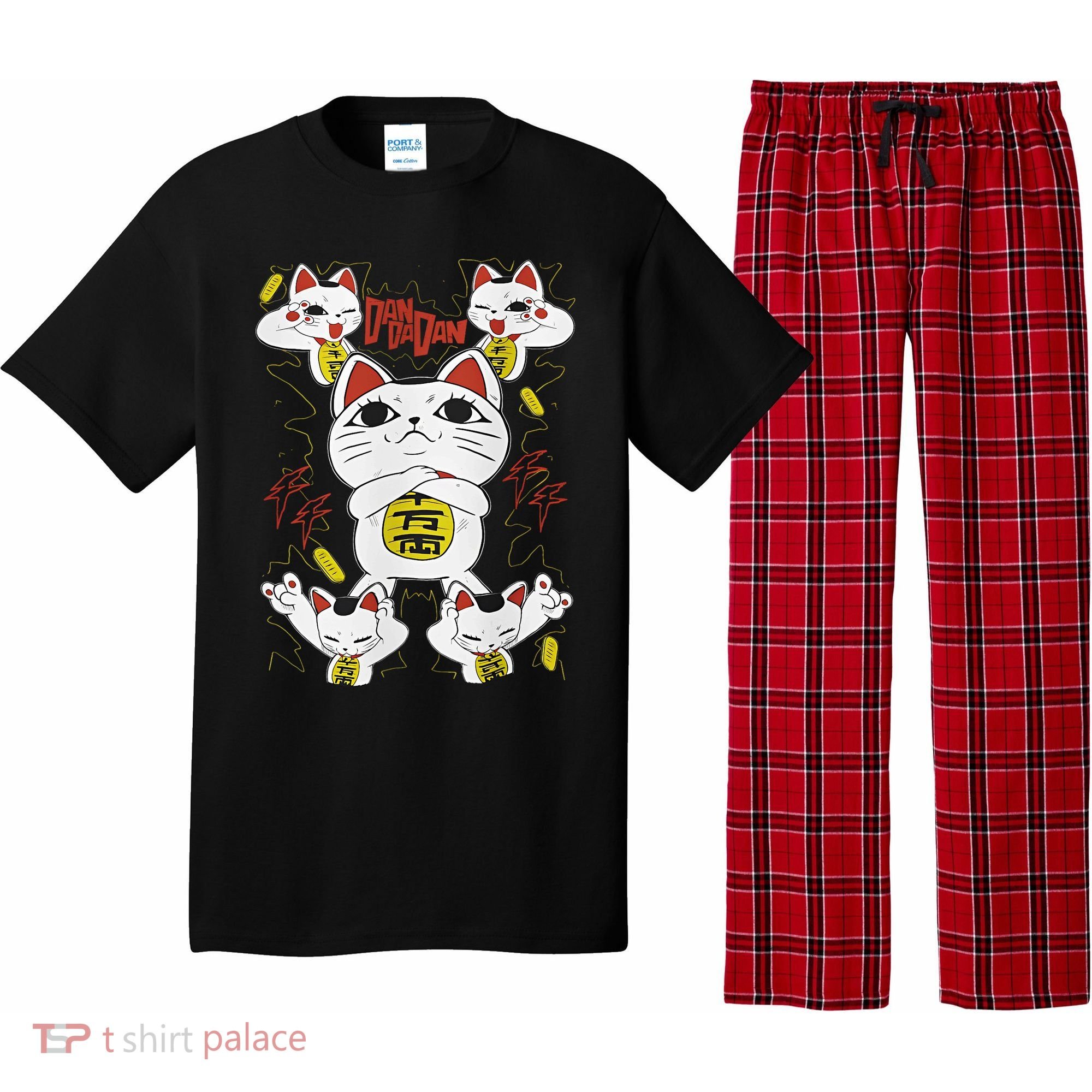 Funny Cat Dan Da Dan Gift Exclusive Pajama Set
