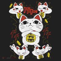 Funny Cat Dan Da Dan Gift Exclusive Golf Towel thumb 3